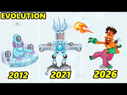 Cold Island Evolution: 2012 - 2026 (My Singing Monsters)