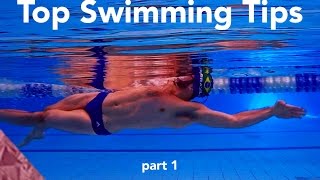 Top 20 tips to swim faster. Part 1. Swimming advice