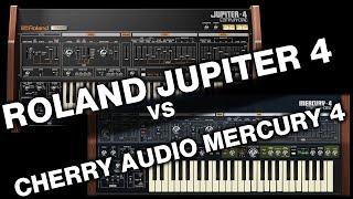 Video thumbnail for roland jupiter 4 vs cherry audio mercury 4 by Sergio Frias
