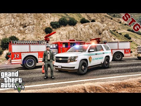 GTA 5 MODS LSPDFR 0.4.4 #20 - PARK RANGER PATROL!!! (GTA 5 REAL LIFE PC MOD)