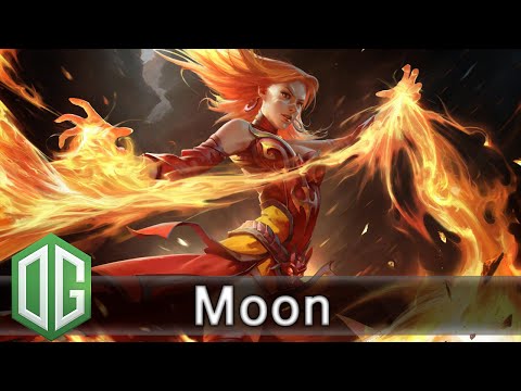 OG.Moon Lina Gameplay - Ranked Match - OG Dota 2