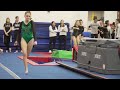 Girls Gymnastics Norwalk Staples St Joseph Trumbull At Westport YMCA Gym 01 22 2025