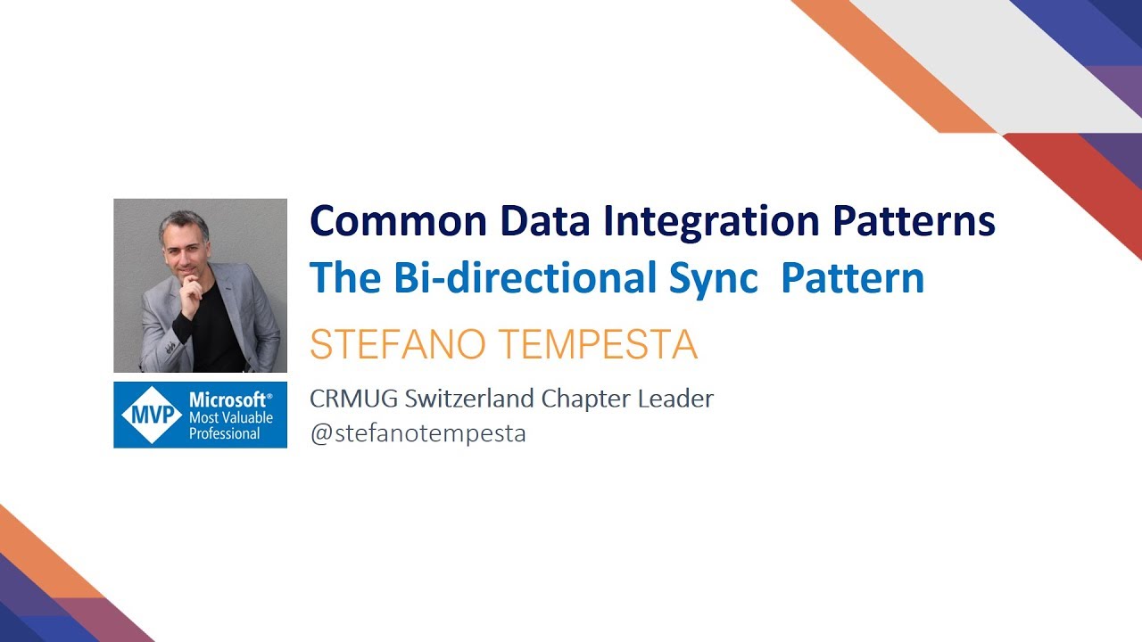 Common Data Integration Patterns - The Bi-directional Synchronization Pattern