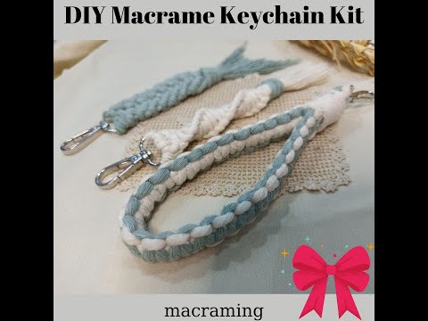 How to Make a Macrame Wristlet Keychain Step by Step Tutorial for Beginners 6 Steps with Pictures Instructables