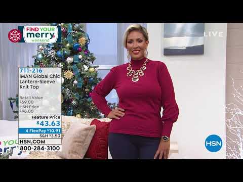 HSN | IMAN Global Chic Fashions 10.25.2020 - 05 PM