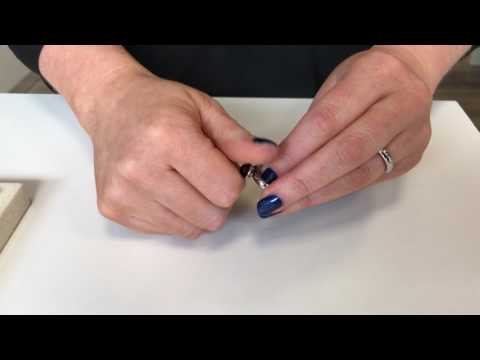 Qudo 10mm Bottone Amethyst with Steel Band