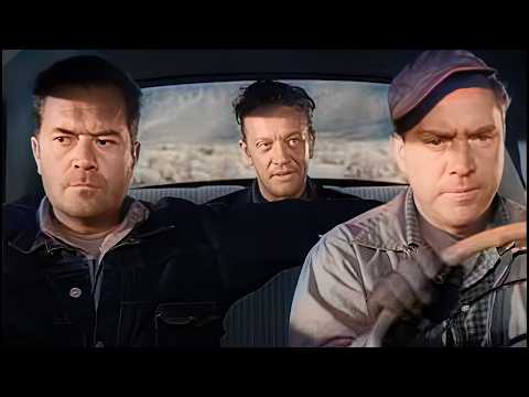 The Hitch-Hiker (Film-Noir 1953) Directed by Ida Lupino (b&w + Colorized)