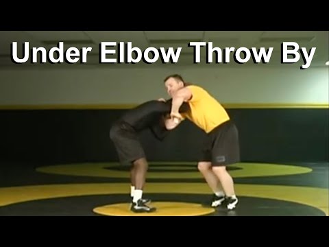 Under Elbow Throw By - Cary Kolat Wrestling Moves