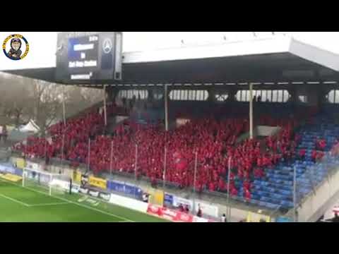 SV Waldhof Mannheim 07 - 1.FC Kaiserslautern 29.02.2020 Choreo & Pyro | SVW - FCK
