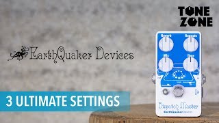 Video thumbnail for 3 ultimate settings , Earthquaker Devices Dispatch master | Tone Zone by Tone Zone