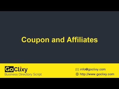 GoClixy - Coupon and Affiliates