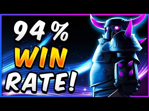 94% WIN RATE! *NEW* PEKKA DECK - Clash Royale🥶