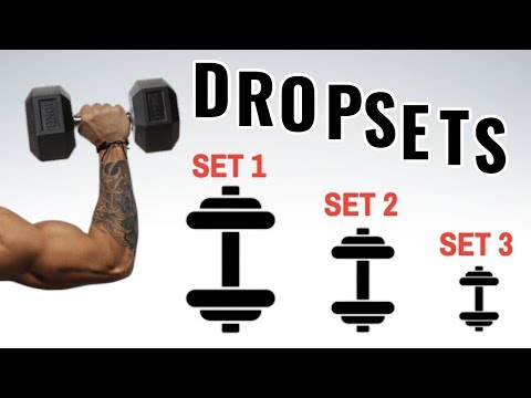 Drop-Sets vs. normale Sets für Muskelwachstum