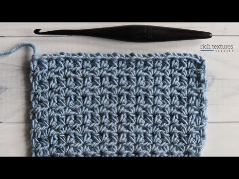 Half Double V Crochet Stitch | How to Crochet
