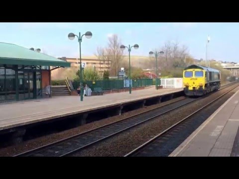 Freightliner 66601 Name Hope Valley At Meadowhall From Hope Earles Sidings To Leeds Balm Rd Loco