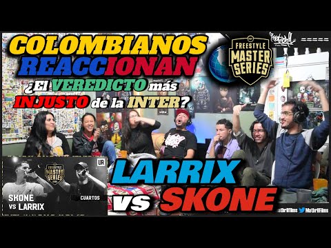 🔴 COLOMBIANOS REACCIONAN a SKONE vs LARRIX - ¿El VEREDICTO más INJUSTO? [FMS INTERNACIONAL 2023]