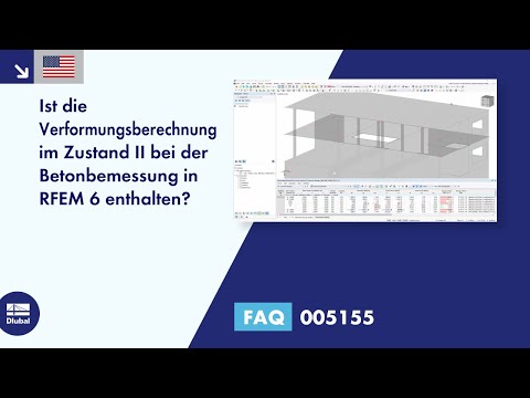 [EN] FAQ 005155 | Ist die Verformungsberechnung im Zustand II bei der Betonbemessung in RFEM 6 en...