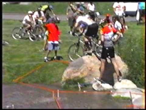 Hans Rey and Libor Karas 1996 Mammoth trials
