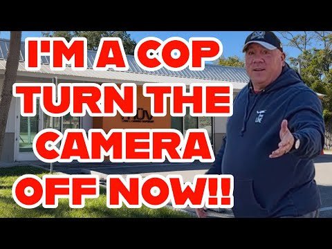 Cop CAUGHT Shopping At Dispensary By First Amendment Auditor! CRAZY!!