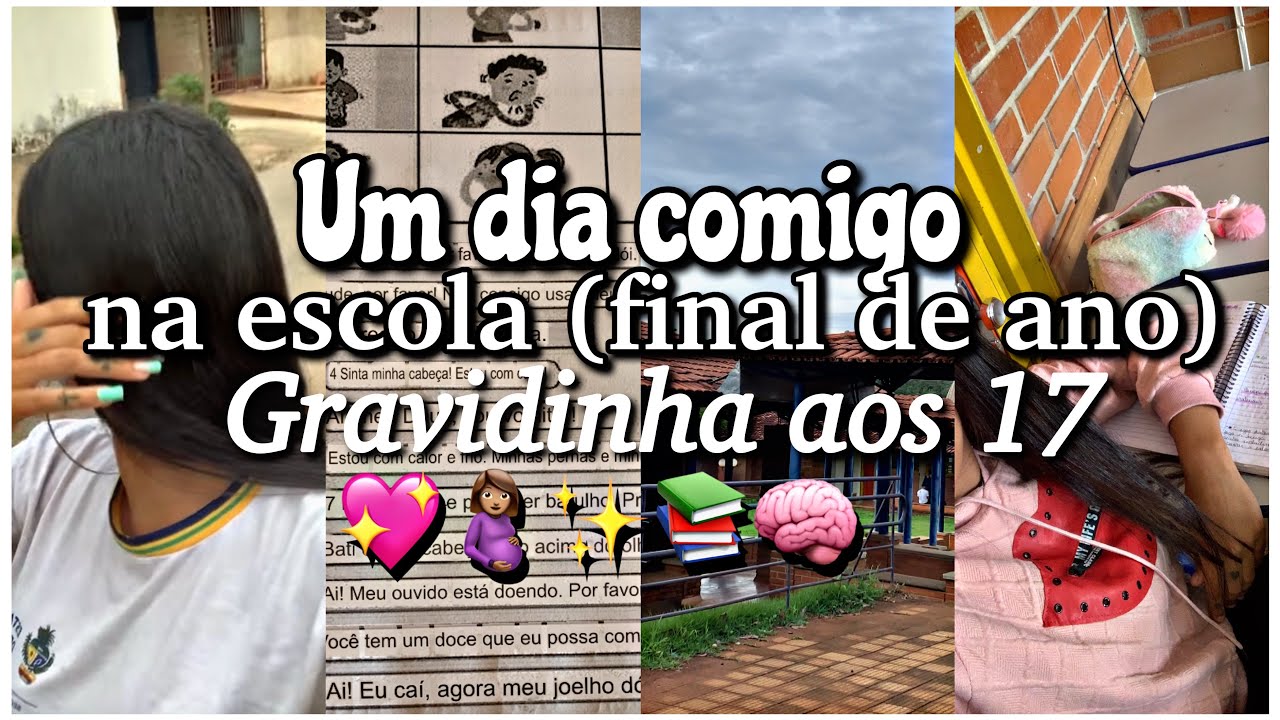 UM DIA NA ESCOLA COMIGO🩷📚/ Finalzinho de ano😍