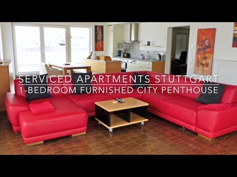 1-Bedroom Furnished City Penthouse Stuttgart - Serviced Apartments Stuttgart
