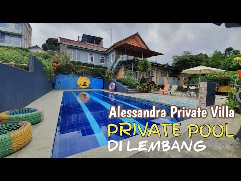 ROOM TOUR & STAYCATION DI VILLA ALESSANDRA PRIVATE LEMBANG