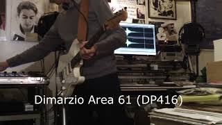 Video thumbnail for Dimarzio Area 61 (DP416) and Area 67 (DP419) test by Alessandro Pelati