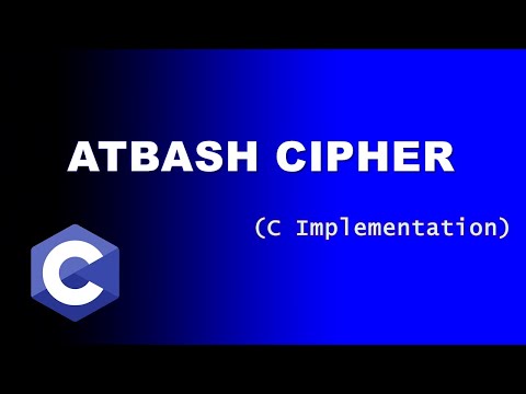 Atbash Cipher C Implementation