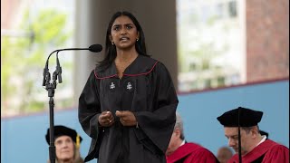In Harvard graduation speech, Indian American student Shruthi Kumar stands with Gaza | Maktoob
