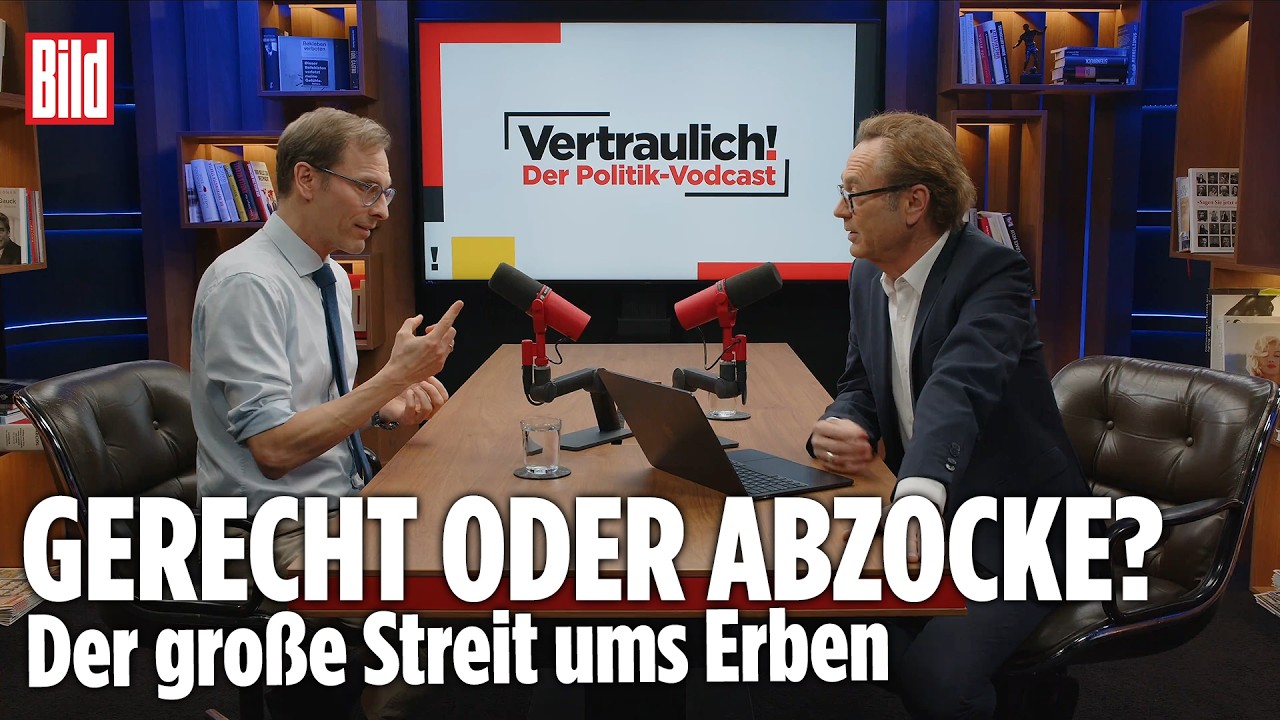 STEUER-STREIT: Warum die Erbschaftssteuer in Deutschland immer wieder diskutiert wird