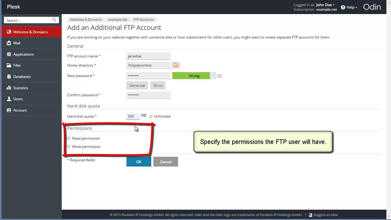 plesk ftp plesk ftp