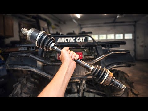 Arctic Cat 400 Rear CV-Axle Replacement