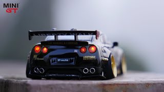 Nissan Skyline GTR R35 + LED Light | Hot Wheels Custom