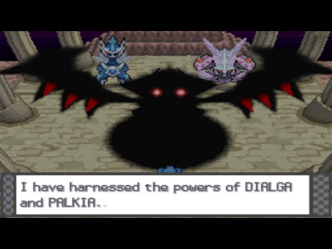 Pokemon Platinum Giratina cutscene (HD)