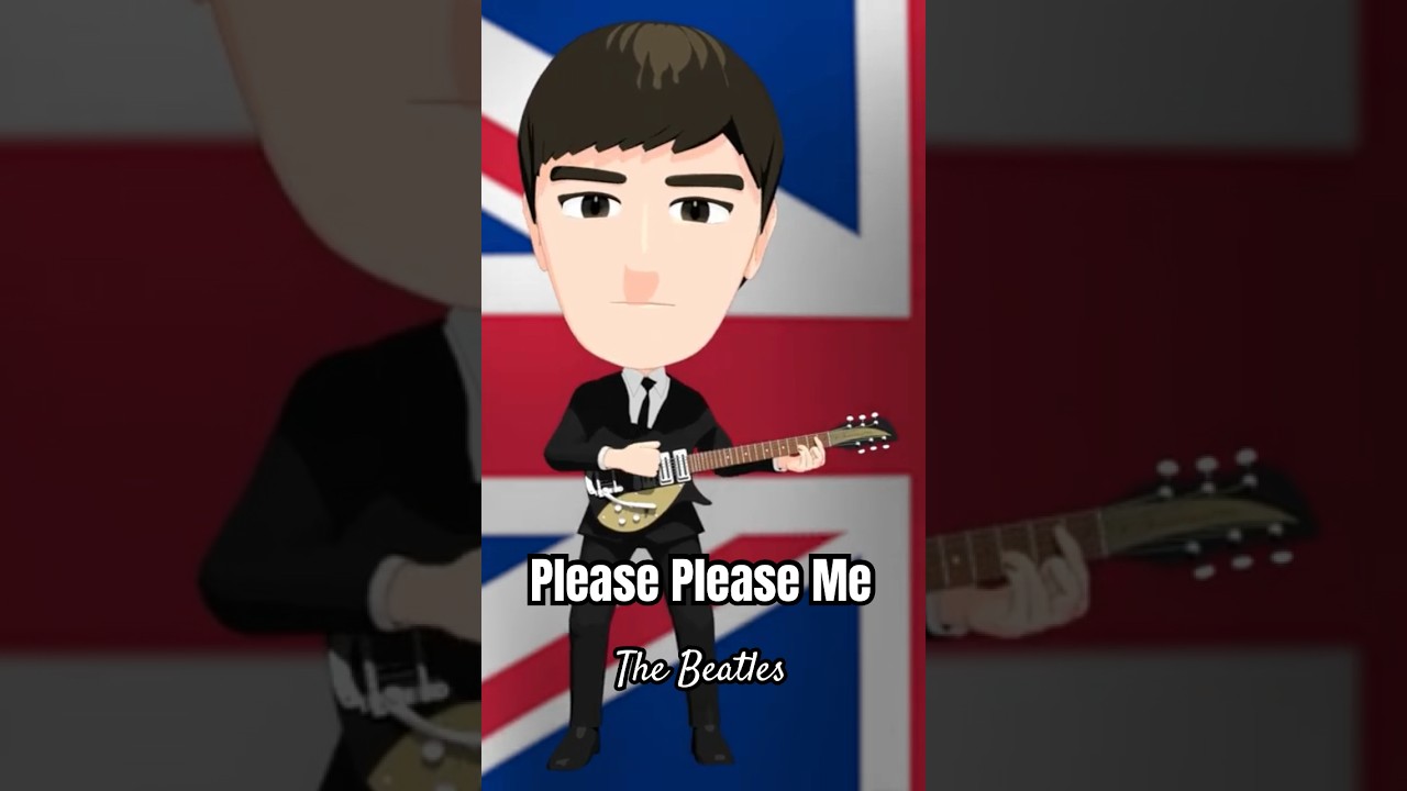 Please Please Me - The Beatles #thebeatles #animation #ビートルズ #アニメーション制作