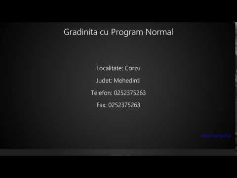 Gradinita cu Program Normal Corzu