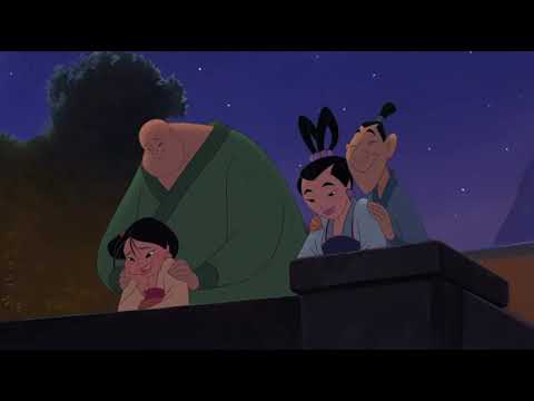 Mulan 2 - Li Shang and Mulan Fight