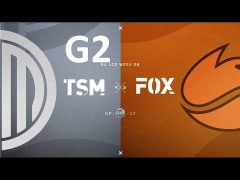 TSM vs FOX Game 2 Highlights - 2017 NALCS SPRING SPLIT - WEEK 7 DAY 3
