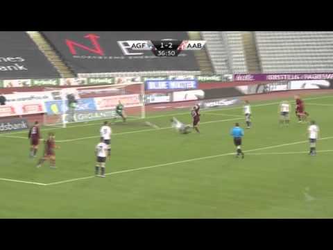 AaB-guld 2013-2014, alle mål