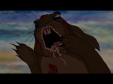 Watership Down 1978 General Woundworts death 4K HDR
