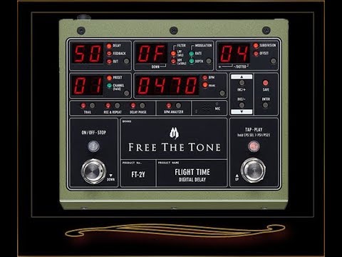 Free The Tone FT-2Y Flight Time Digital Delay Version 2 image 5