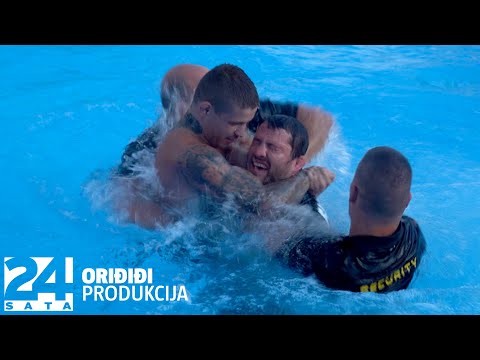 Show na vaganju! VASO i CROATA se potukli u bazenu