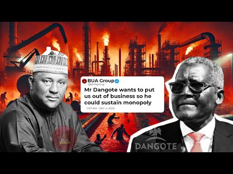 The Most DANGEROUS Nigeria business war: DANGOTE vs BUA GROUP