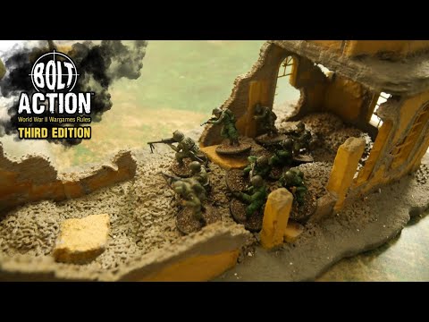 Bolt Action V3 Battle Report, U.S vs Germany