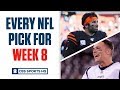 Brady Quinn, Bryant McFadden, & Pete Prisco make EVERY WEEK 8 NFL Pick | CBS Sports HQ