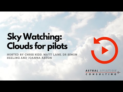 Repetição do workshop: Observação do céu: Nuvens para pilotos