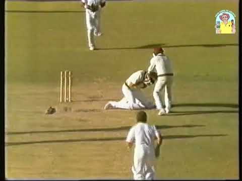Angry scenes at the WACA 2nd Test 1988/89 Australia vs West Indies
