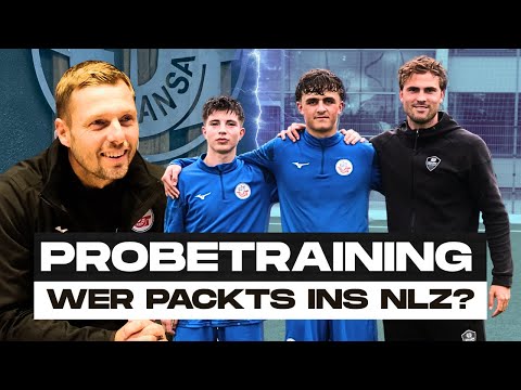 Änes und Bélas Probetraining bei Hansa Rostock | Skillers Combine