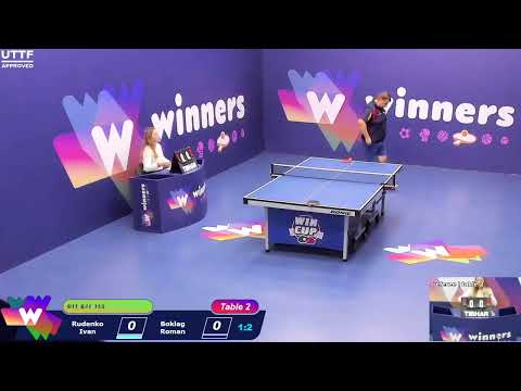 WINners CUP table 2  18.09  Rudenko Ivan - Boklag Roman  20:00