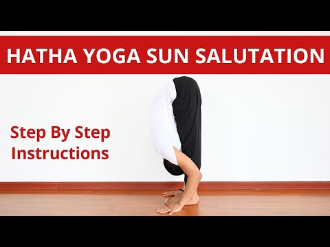 Hatha Yoga Sun Salutation | Step by Step Instruction | Surya Namaskar